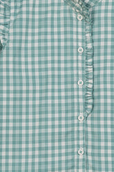 Pastel Picnic Ruffle Girl's Top